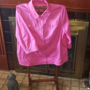 CJ Banks NWT 3/4 Sleeve Jacket